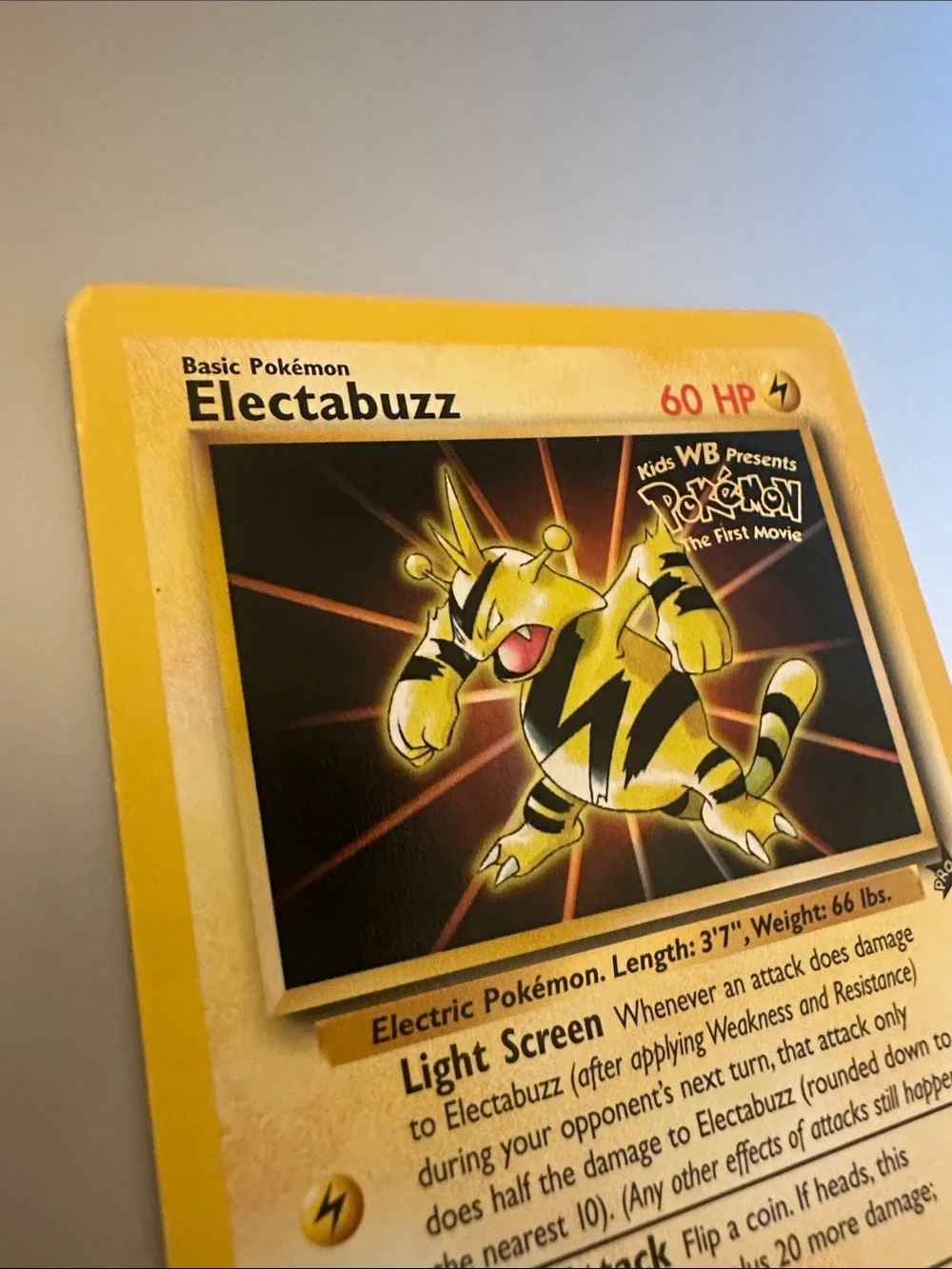 Electabuzz Pokémon Trading Card #2 Black Star Promo